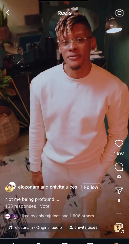 A creator’s Chivita story on Instagram