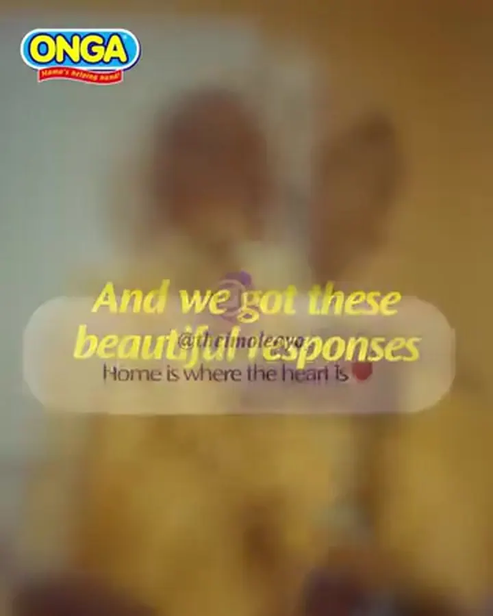Onga post: And we got these beautiful responses