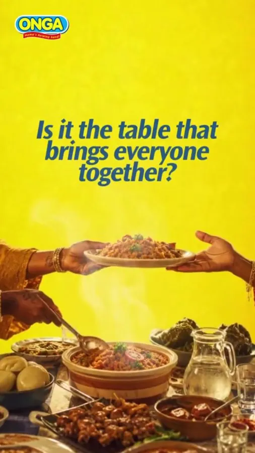 Onga post asking: Is it the table that brings everyone together?