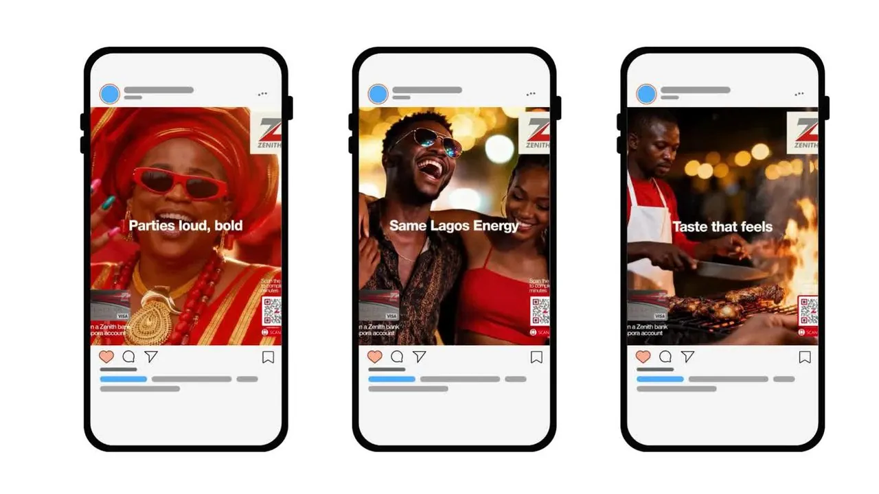 Social posts: Parties loud, bold; Same Lagos energy; Taste that feels